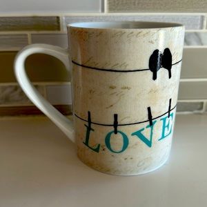 Love Birds 18 oz ceramic mug